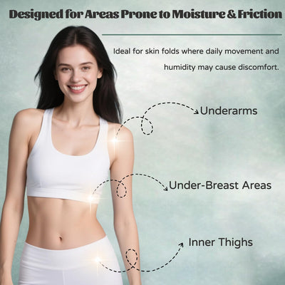 Healora Intertrigo Cream, Skin Fold Care & Chafing Support Cream