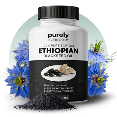 Purely Nutrient Ethiopian Black Seed Oil